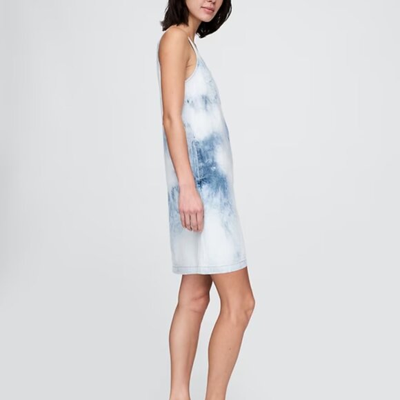 GAP - UltraSoft Denim Mini Dress - NWT - Picture 2 of 7